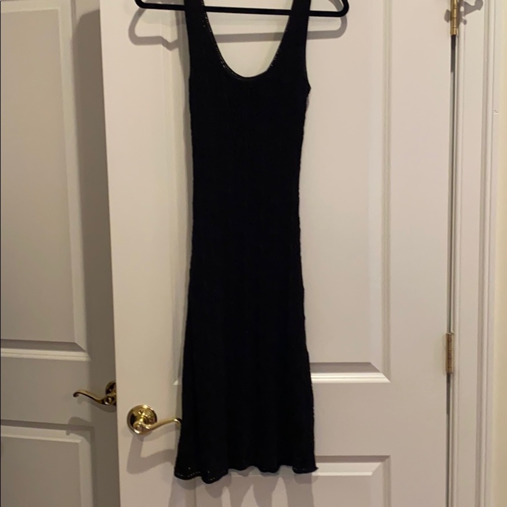 Kenneth Cole black knit dress